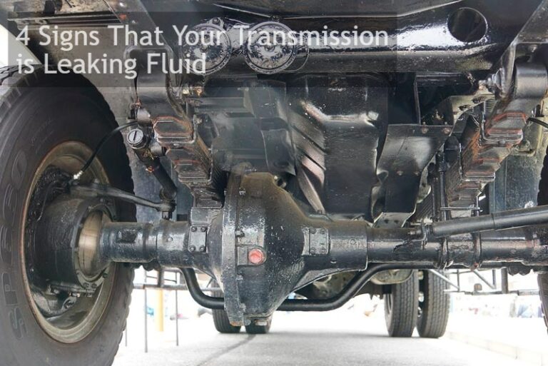 4 Signs Of Transmission Fluid Leak S&S Transmission